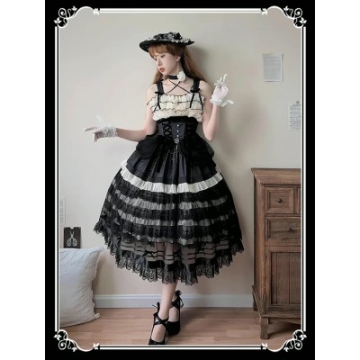 Yingluofu Swan Dance JSK FS(Pre-Made/Full Payment Without Shipping Cost)